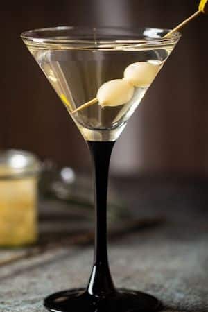 Gibson Gin Cocktail