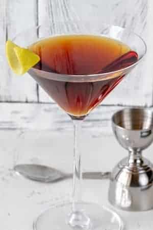 Martinez Gin cocktail