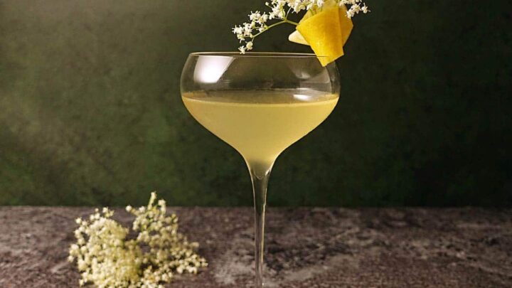 Necromancer Cocktail mit Holunderblüten