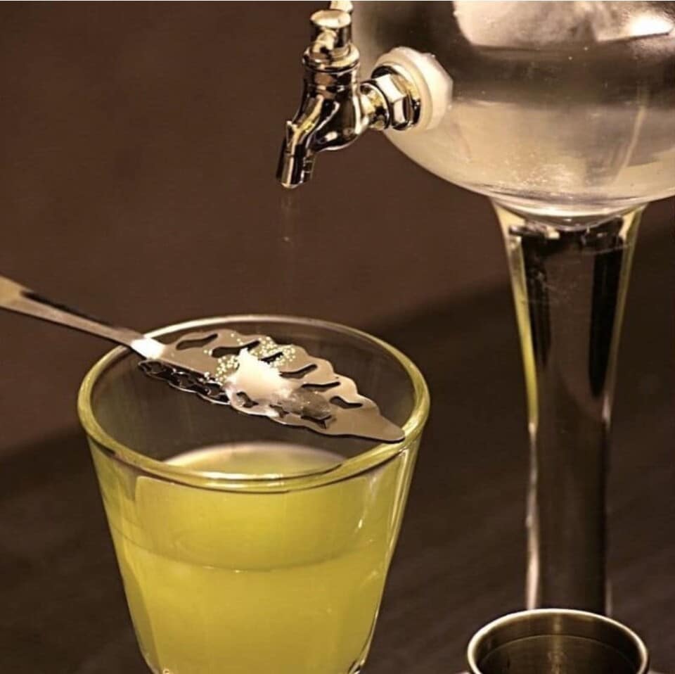 Absinth-Löffel Edelstahl - Traditioneller Wermutlöffel Für Cocktails