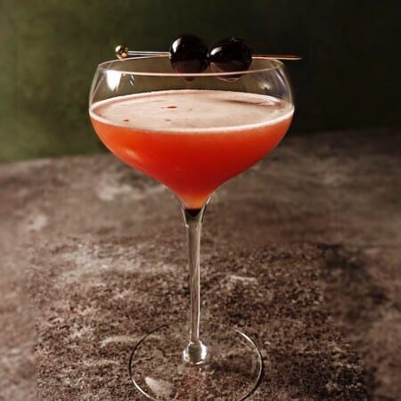 Mary Pickford Cocktail mit Marschinokirschen