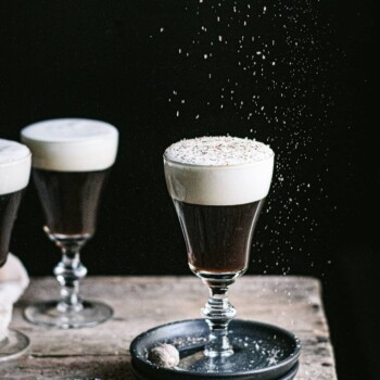 Irish coffee mit Sherry