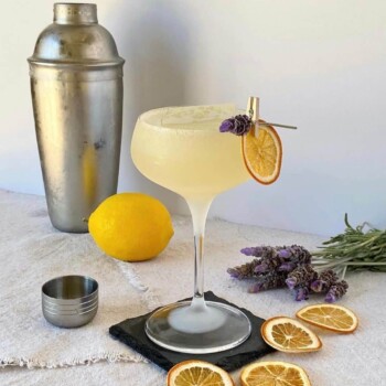 Floraler Lemon Drop Martini
