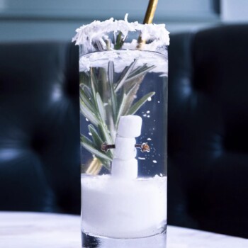 Schneekugel cocktail